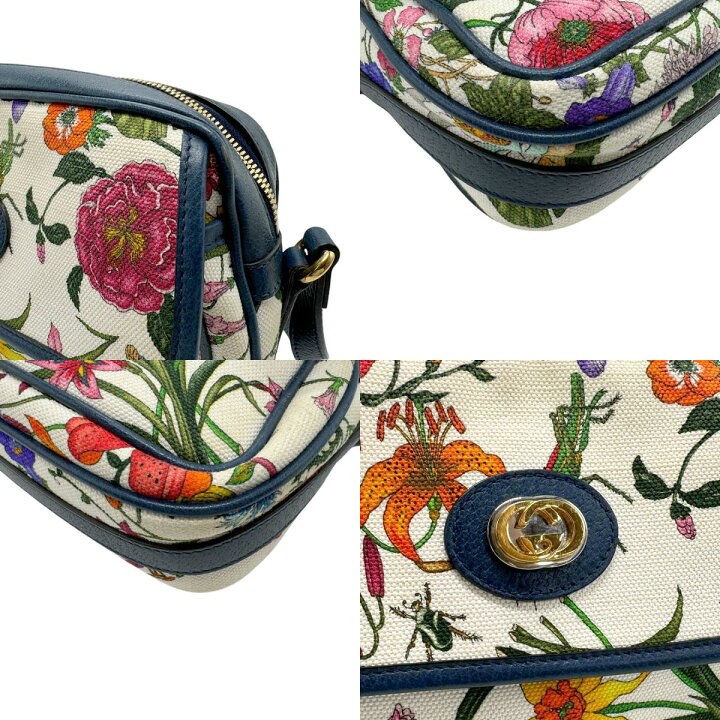 楽天市場】グッチ GUCCI 斜め掛けショルダーバッグ フローラ 