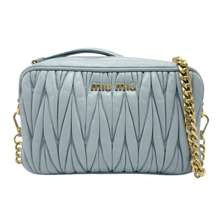 楽天市場】ミュウミュウ MIUMIU ショルダーバッグ マテラッセ レザー  