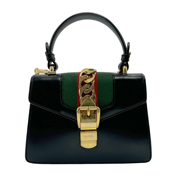 楽天市場】グッチ GUCCI ハンドバッグ ショルダーバッグ シルヴィ 