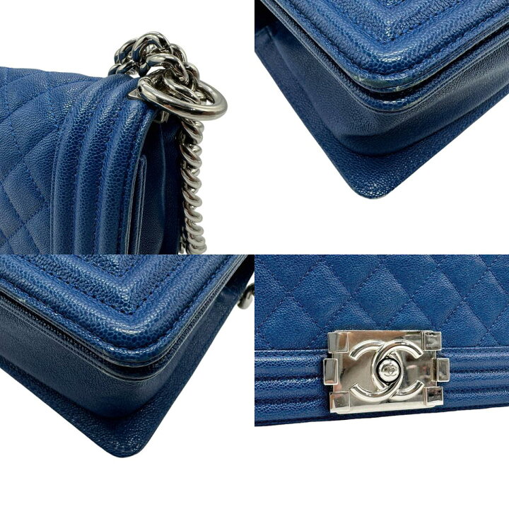 楽天市場】シャネル CHANEL ショルダーバッグ ボーイシャネル キャビア  