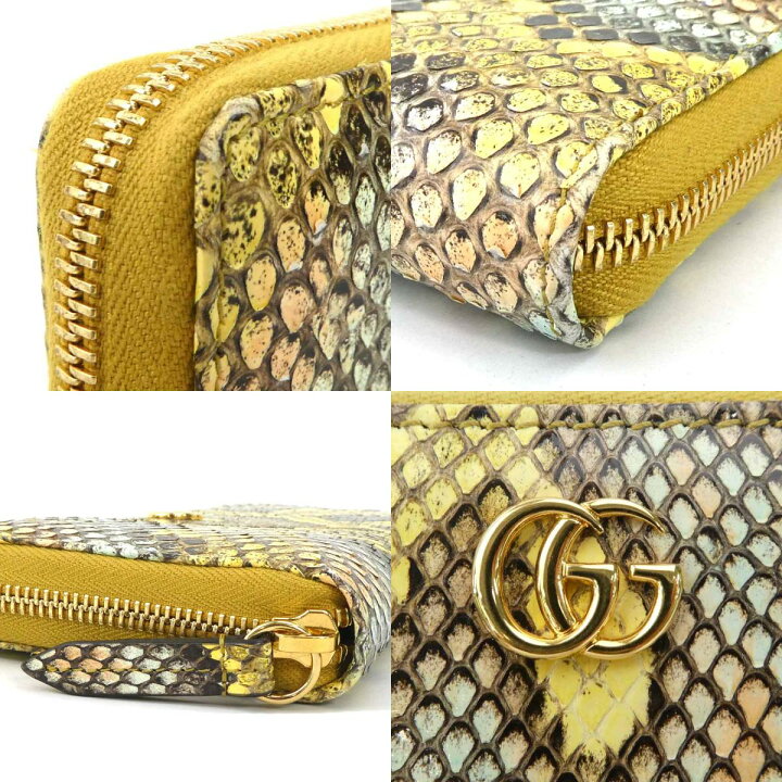 楽天市場】グッチ GUCCI ラウンドファスナー長財布 GGマーモント  