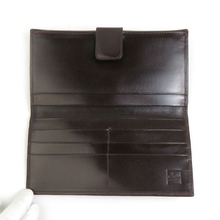 楽天市場】フェンディ FENDI 二つ折り長財布 ズッカ キャンバス/レザー  