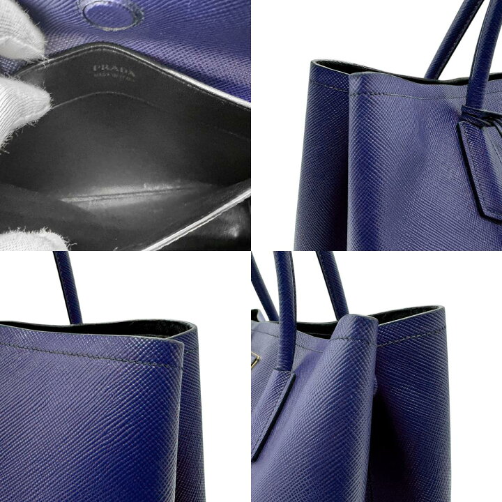 楽天市場】プラダ PRADA ハンドバッグ ショルダーバッグ レザー ダーク 