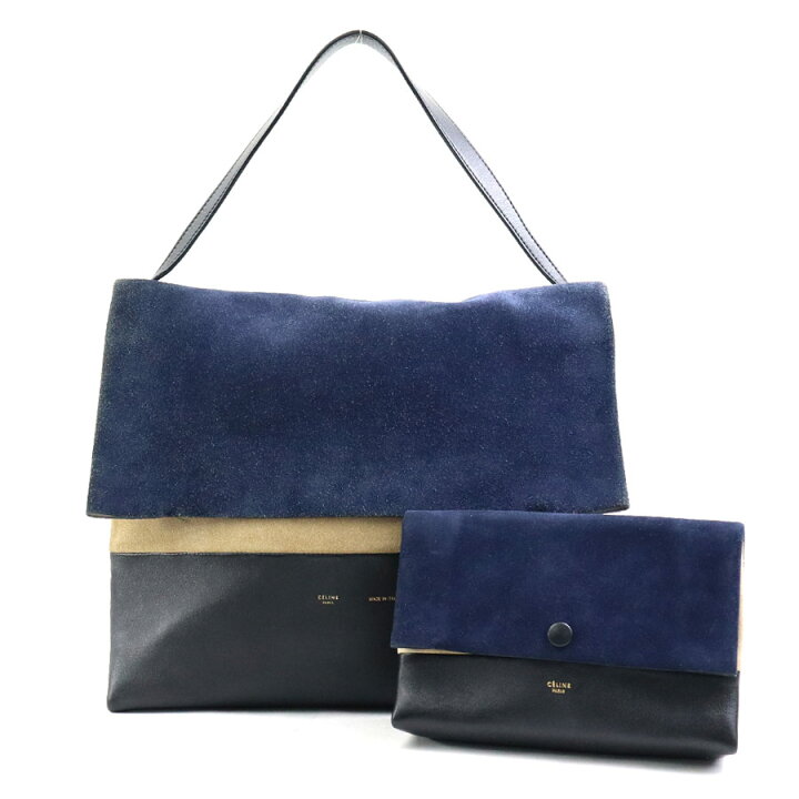 楽天市場】セリーヌ CELINE ショルダーバッグ オールソフト スエード 