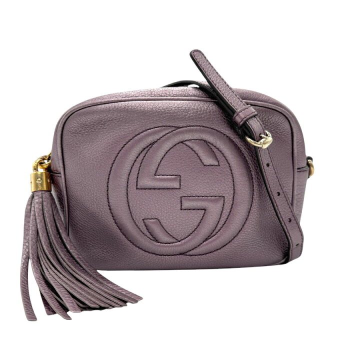 楽天市場】グッチ GUCCI 斜め掛けショルダーバッグ ソーホー レザー 