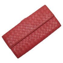 楽天市場】ボッテガヴェネタ 二つ折り レッドの通販 