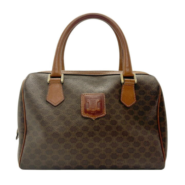 楽天市場】セリーヌ CELINE ハンドバッグ マカダム PVCコーティング  