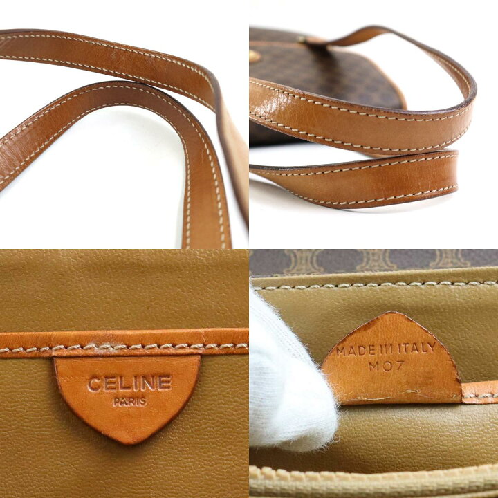 楽天市場】セリーヌ CELINE ハンドバッグ マカダム PVC/レザー  