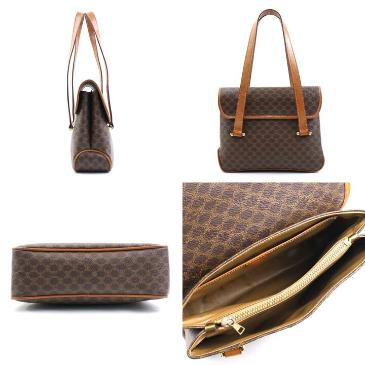 楽天市場】セリーヌ CELINE ハンドバッグ マカダム PVC/レザー  