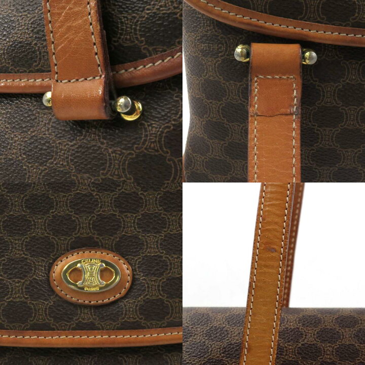 楽天市場】セリーヌ CELINE ハンドバッグ マカダム PVC/レザー  