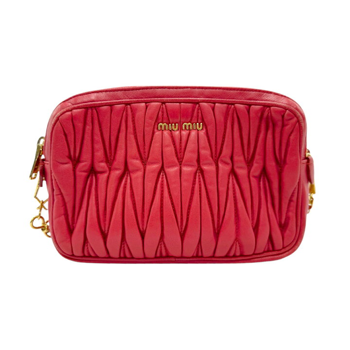 楽天市場】ミュウミュウ MIUMIU ショルダーバッグ マテラッセ レザー  