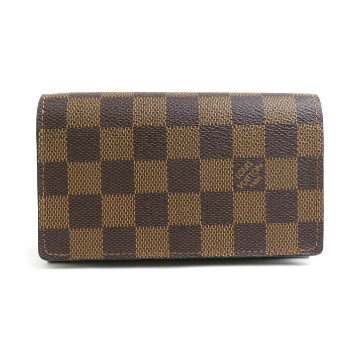 楽天市場】ルイ ヴィトン LOUIS VUITTON 二つ折り財布 ダミエ 