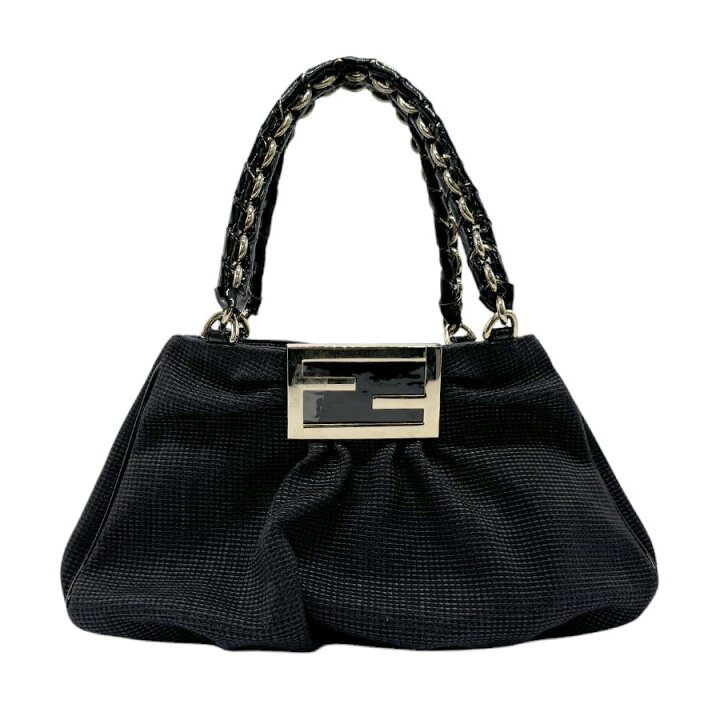 楽天市場】フェンディ FENDI ハンドバッグ キャンバス/パテントレザー 