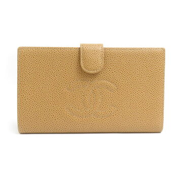 楽天市場】CHANEL シャネル/ココマーク二つ折り財布/ベージュ/698  