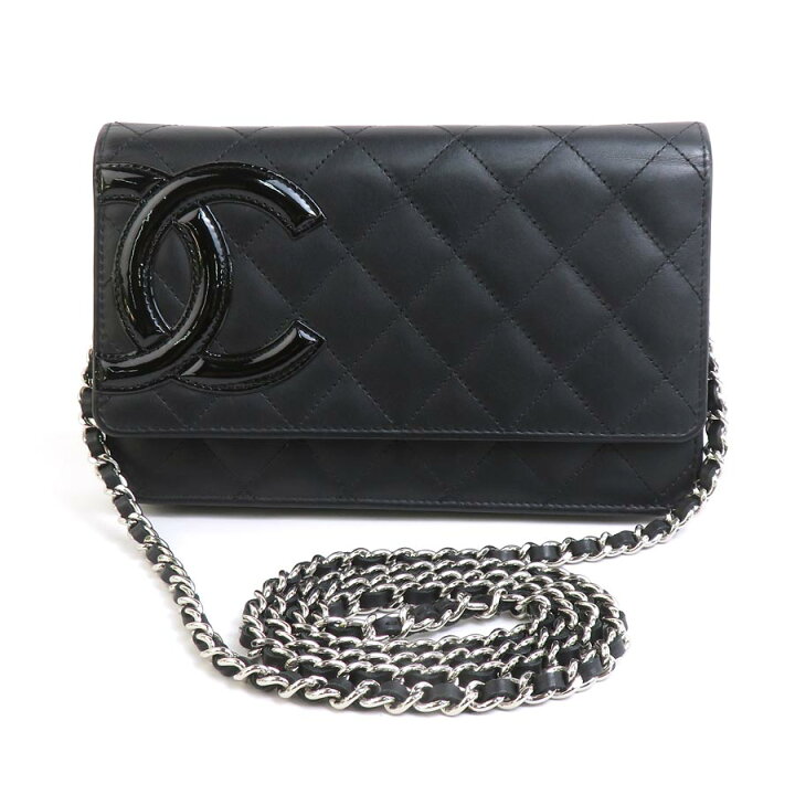 楽天市場】シャネル CHANEL ウォレットチェーン 斜め掛けショルダー 