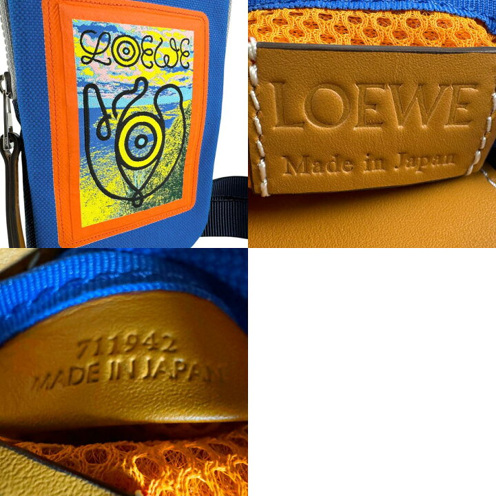 楽天市場】ロエベ LOEWE ポーチ ネックポーチ アイロエベ キャンバス 