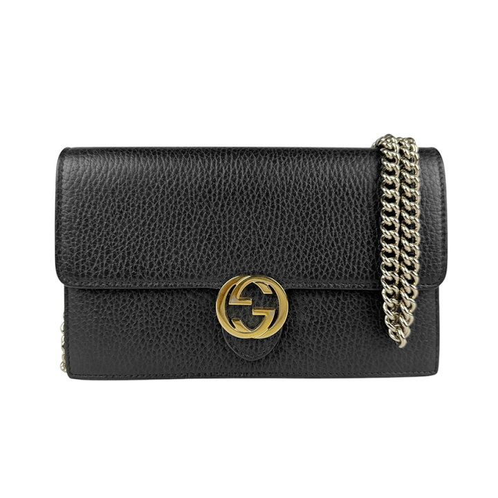楽天市場】グッチ GUCCI ウォレットチェーン 斜め掛けショルダーバッグ  