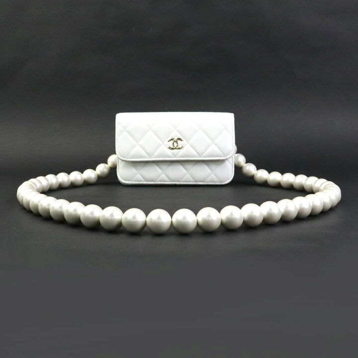 楽天市場】シャネル CHANEL ボディバッグ 財布 マトラッセ レザー 