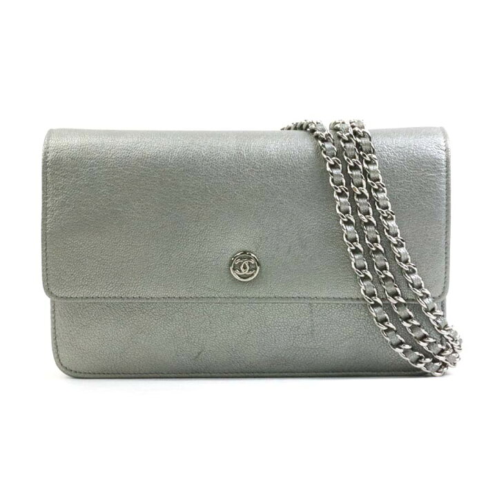 楽天市場】シャネル CHANEL ウォレットチェーン 斜め掛けショルダー