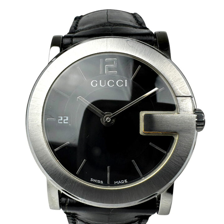 楽天市場】グッチ GUCCI 腕時計 ラウンドフェイス 101J ステンレス 