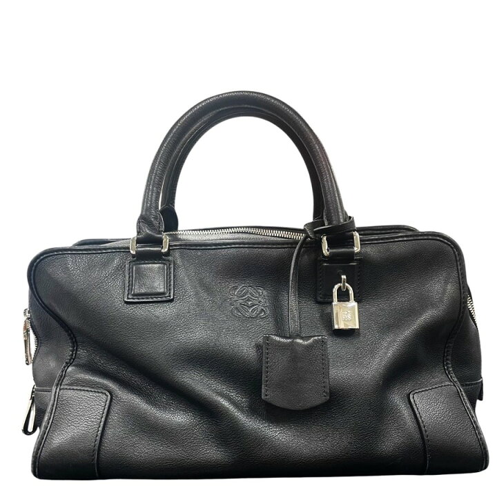 楽天市場】ロエベ LOEWE ハンドバッグ アマソナ36 レザー ブラック 