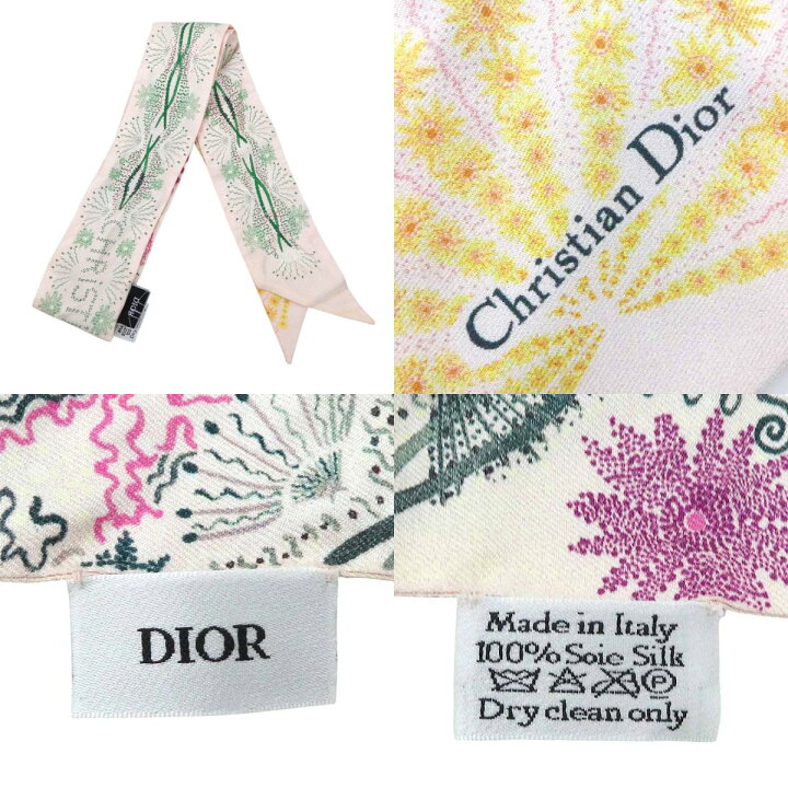 楽天市場】クリスチャンディオール Christian Dior スカーフ リボン  