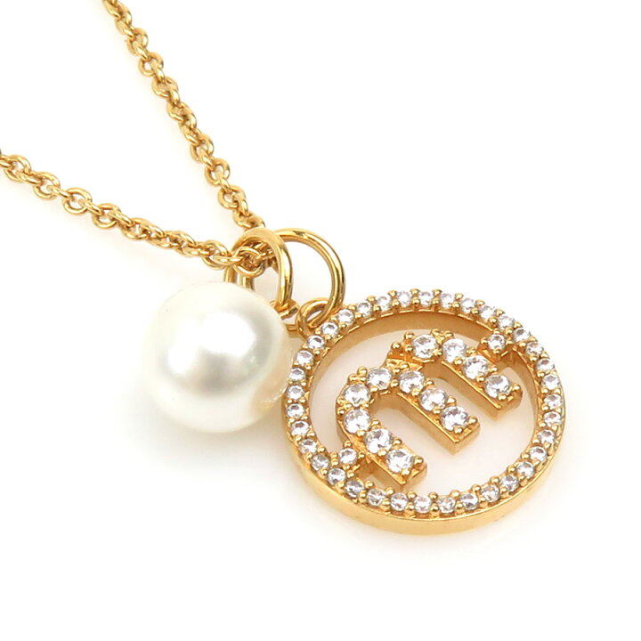 楽天市場】ミュウミュウ MIUMIU ネックレス メタル/フェイクパール 