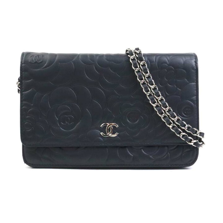 楽天市場】シャネル CHANEL ウォレットチェーン 斜め掛けショルダー 