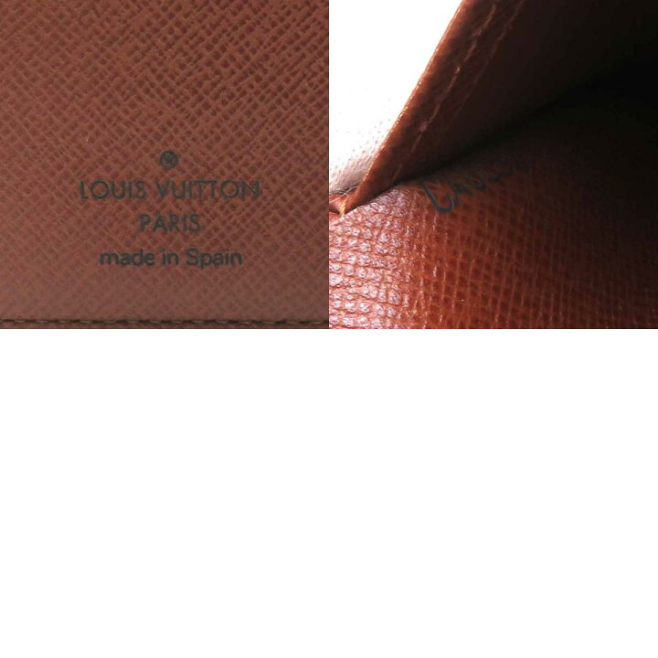 楽天市場】ルイ ヴィトン LOUIS VUITTON 二つ折り財布 モノグラム  