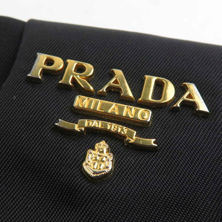 楽天市場】プラダ PRADA ポーチ ナイロン ブラック レディース 送料  