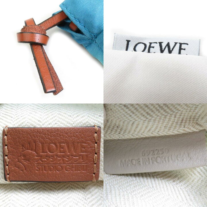 楽天市場】ロエベ LOEWE ポーチ 巾着ポーチ ハウルの動く城 ドロー  