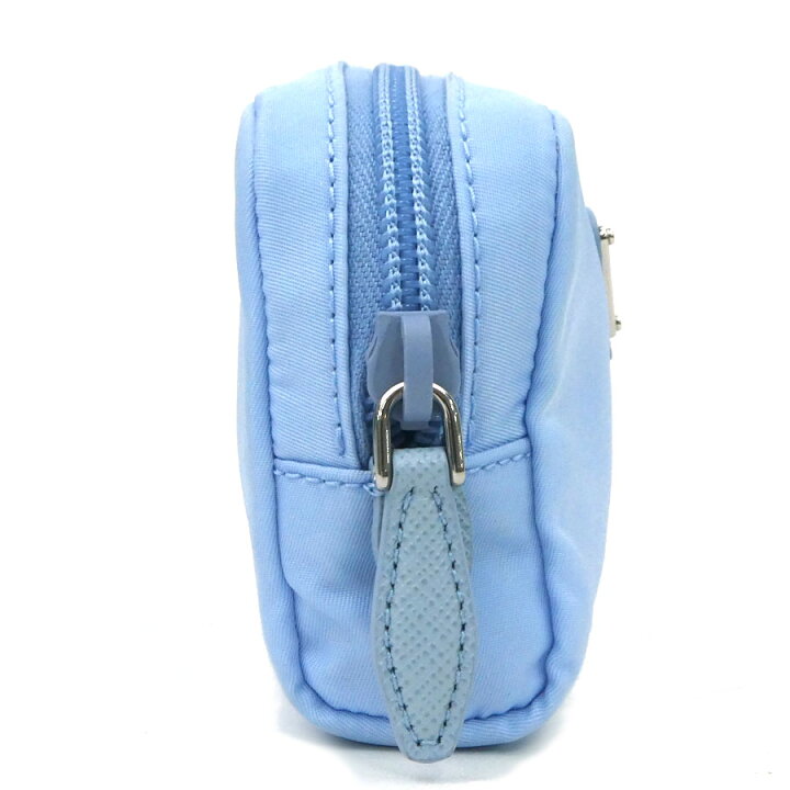 楽天市場】プラダ PRADA ポーチ ナイロン ライトブルー レディース  