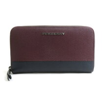 楽天市場】バーバリー burberry ラウンドファスナー長財布の通販