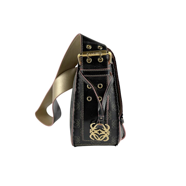 楽天市場】ロエベ LOEWE ショルダーバッグ アナグラム PVC/レザー 