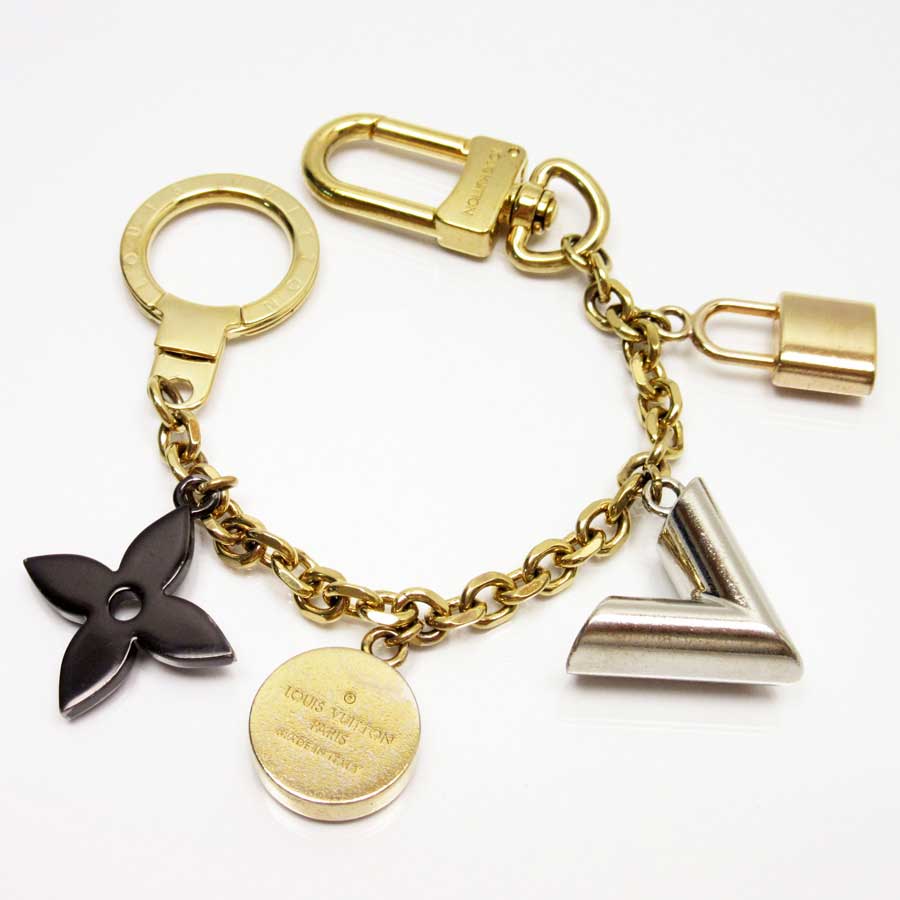 BrandValue: Louis Vuitton Louis Vuitton key ring key ring charm bag charm chain boyfriend id V ...
