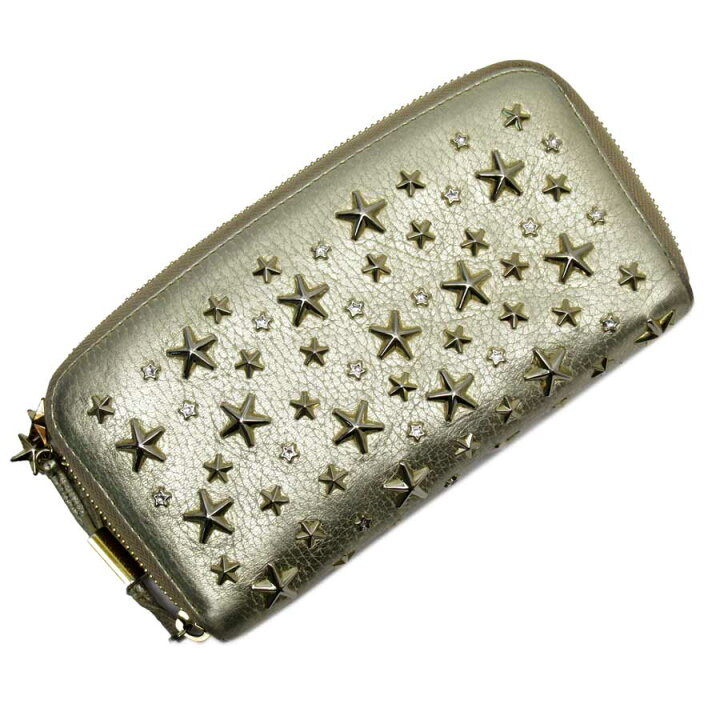 楽天市場】ジミーチュウ JIMMY CHOO ラウンドファスナー長財布 スター  