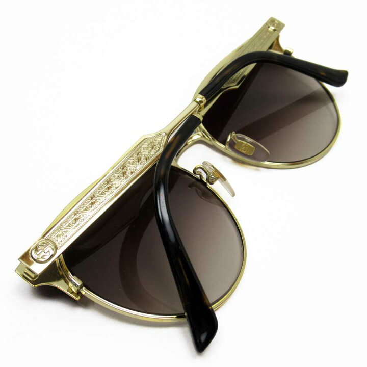 楽天市場】グッチ GUCCI サングラス（56□18 150） フレーム:ゴールド 