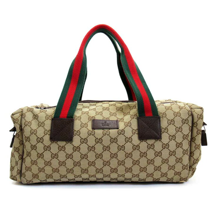 楽天市場】グッチ ハンドバッグ ボストンバッグ GG シェリーライン  