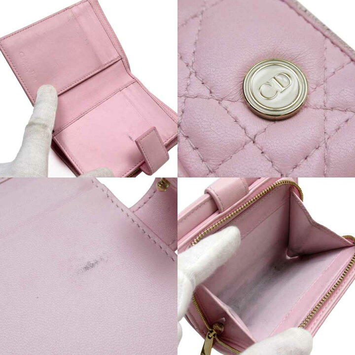 楽天市場】クリスチャンディオール Christian Dior 二つ折り財布 