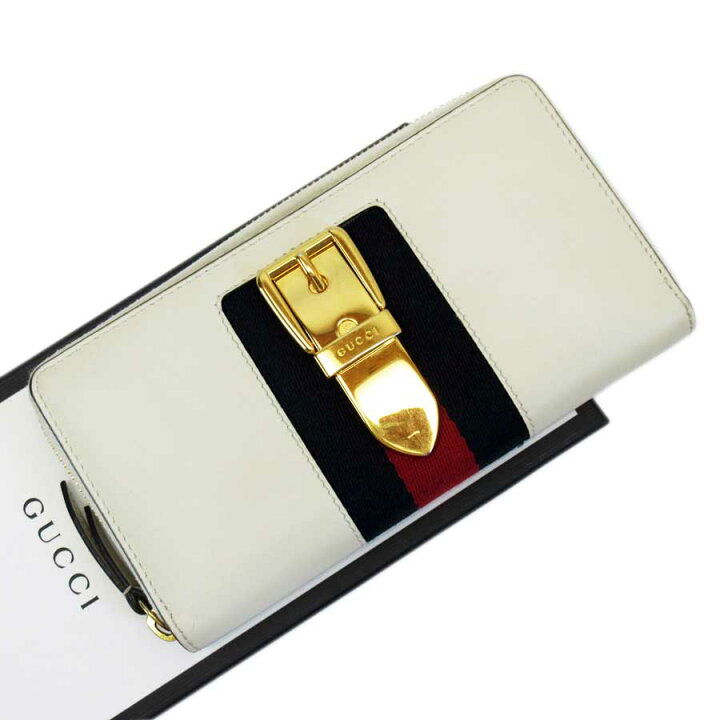 楽天市場】グッチ GUCCI ラウンドファスナー長財布 シルヴィ  