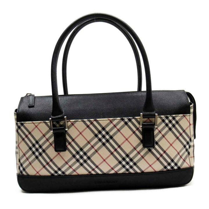 楽天市場】バーバリー BURBERRY ハンドバッグ ノバチェック ベージュx  