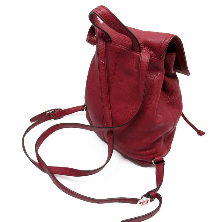 楽天市場】コーチ COACH リュックサック バックパック レッド系 レザー  