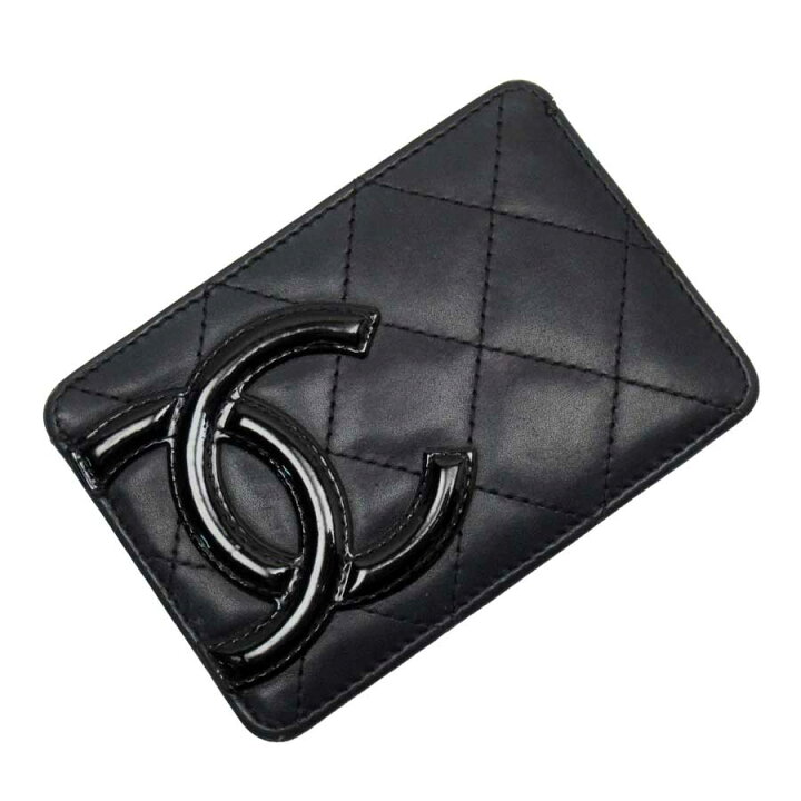楽天市場】シャネル CHANEL カードケース パスケース カンボンライン  