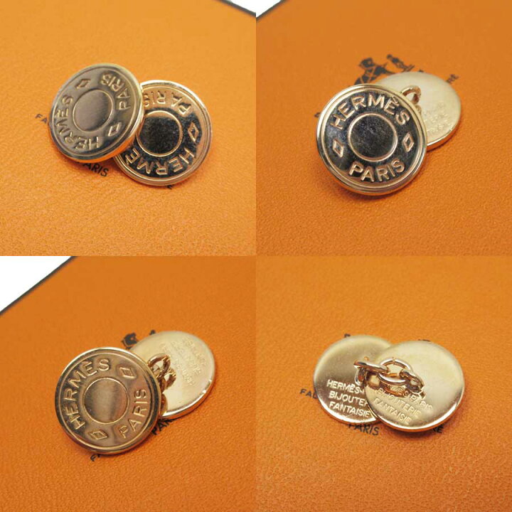 楽天市場】エルメス HERMES カフスボタン カフリンクス セリエ ピンク 