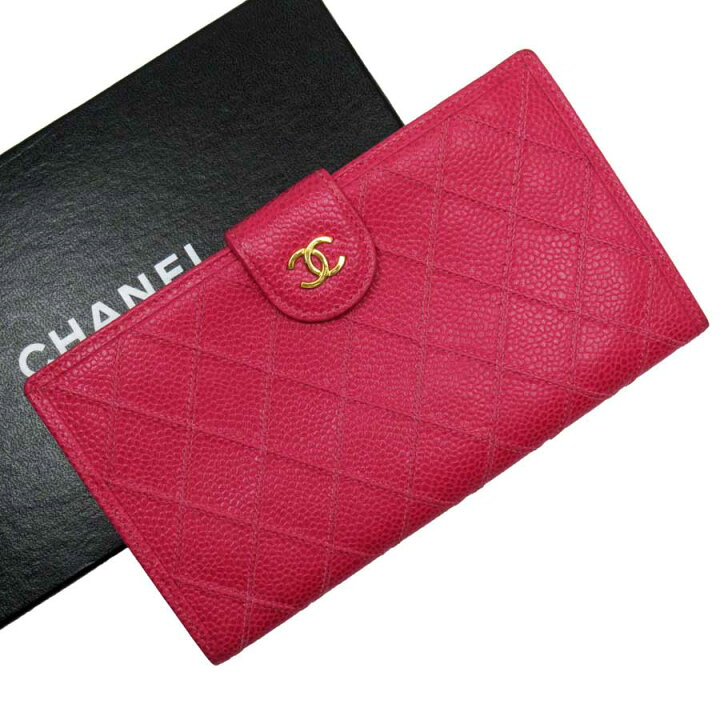 楽天市場】シャネル CHANEL 二つ折り財布 ビコローレ ココマーク  