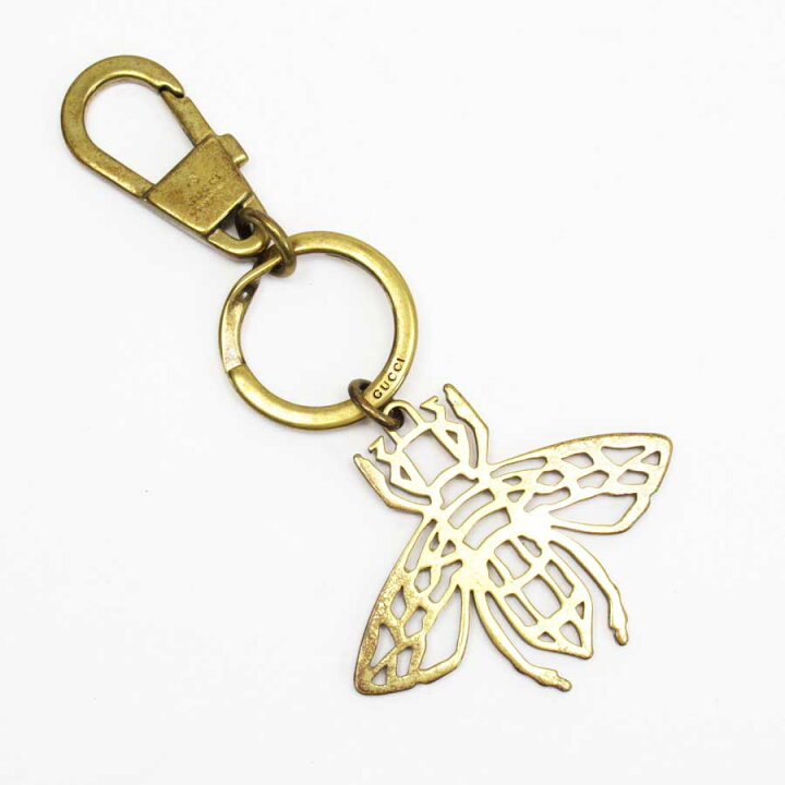 楽天市場】グッチ GUCCI キーリング キーホルダー チャーム ハチ  