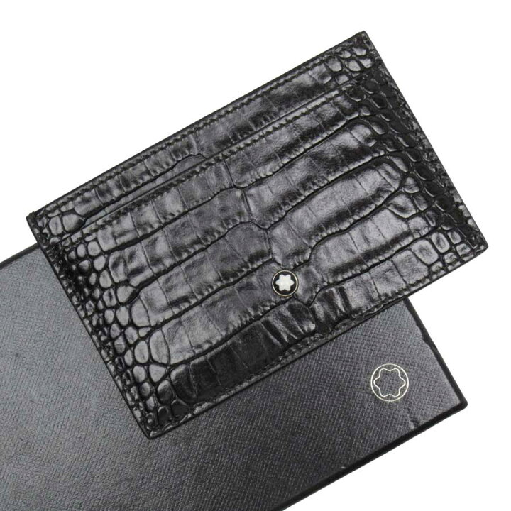 楽天市場】モンブラン MONTBLANC カードケース 名刺入れ 定期入れ 