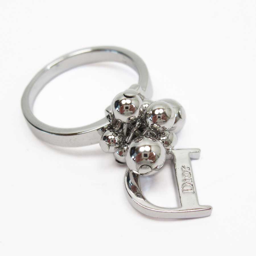 クリスチャンディオール Christian Dior 指輪 リング (9号) シルバー 金属素材 【中古】【おすすめ】 - 53552f |  ブランドバリュー