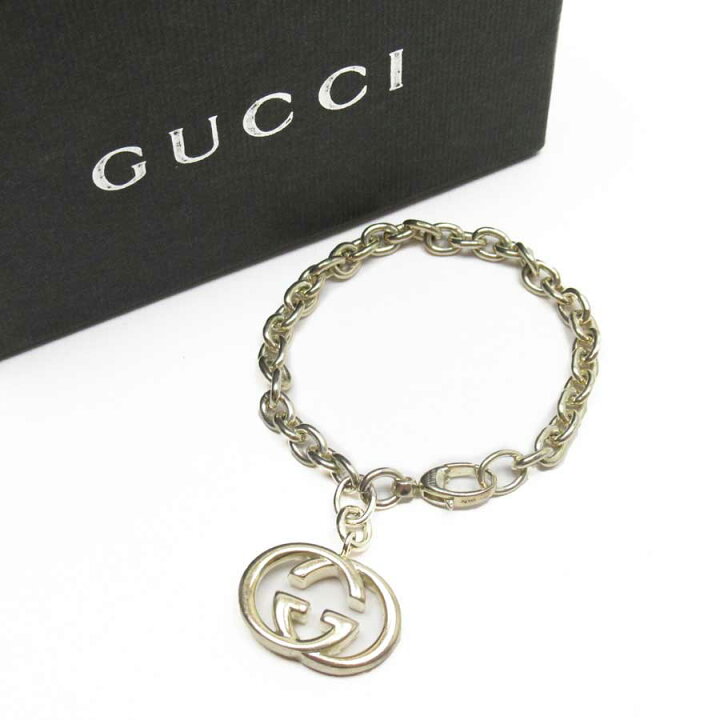 楽天市場】グッチ GUCCI ブレスレット GG シルバー 925 【中古】【定番 