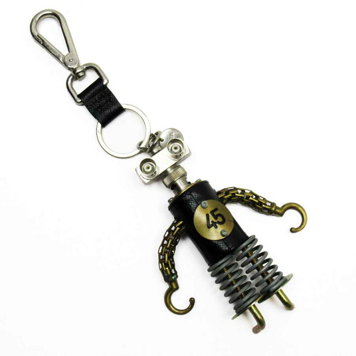 楽天市場】プラダ PRADA キーホルダー チャーム ロボット ブラックx  